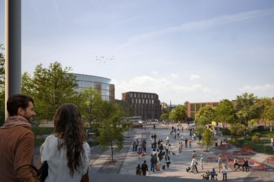 Shrub Hill Masterplan, Worcester by AR Urbanism, UK