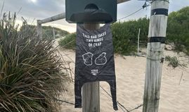 Human Waste Bag turns dog walkers into plastic pollution warriors