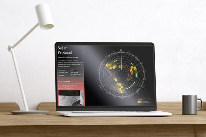 Solar Protocol by Tega Brain, Alex Nathanson and Benedetta Piantella