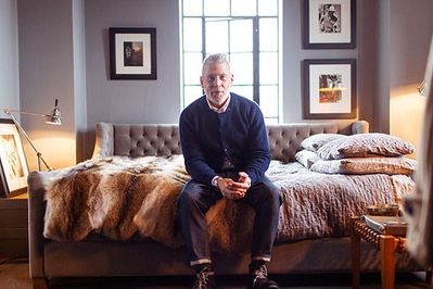 Bo Gilbert in Harvey Nichols advertisment for British Vogue's cenetary issue directed by Kell Mitchell, UK