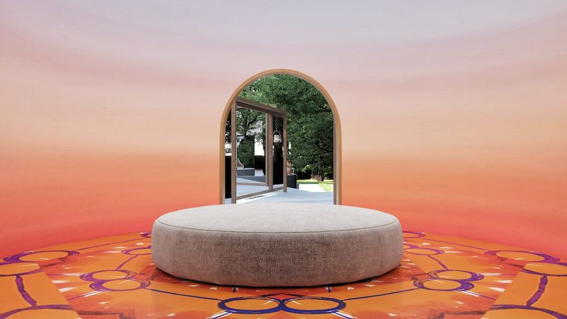 Obsidian Experience is a virtual interior design concept reimagining domestic settings among Black communities, designed by Black Artists and Designers Guild (BADG)